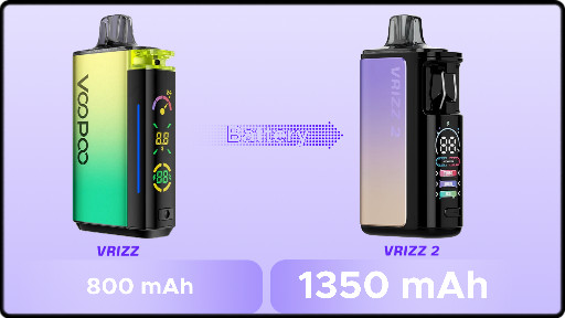 Une autonomie de 1350mAh